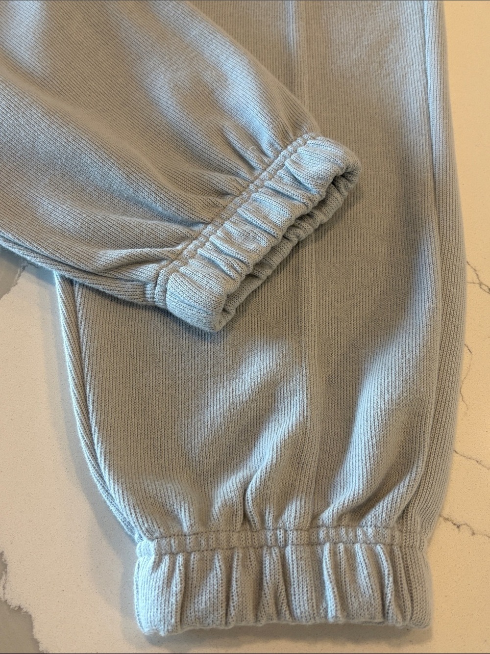 Rhone Signature Rib Jogger ~ Small ~ Blue\Grey - Picture 3 of 14